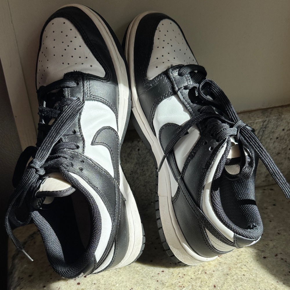 Women’s Classic Black and White Nike Panda Sneakers